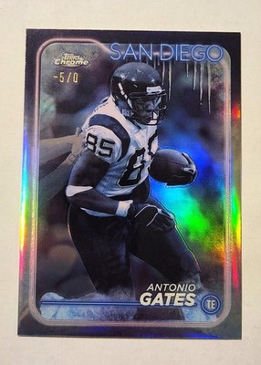 2024 Topps Chrome Antonio Gates #173 FrozenFractors -5/0!!! HOF