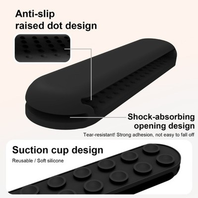Ergonomic Design Silicone Straps for Tablet Secure One Hand Grip with AntiSlip