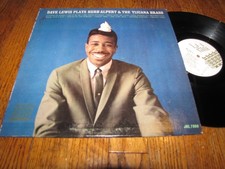 DAVE LEWIS PLAYS HERB ALPERT & THE TIJUANA BRASS - PROMO JERDEN JRL 7006 LP