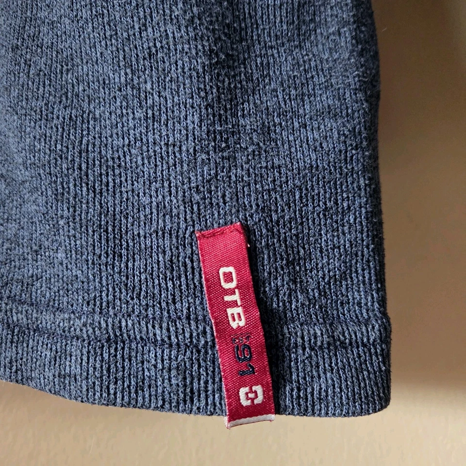 Vintage Y2K OTB One Tough Brand Long Sleeve Blue Red Shirt Youth Large (14/16) - Image 4 of 4