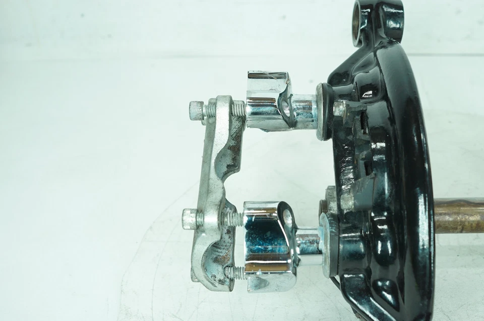 2005 Harley Touring FLTRI Road Glide OEM Front Fork Upper Lower Triple Tree - Imagem 3 de 4