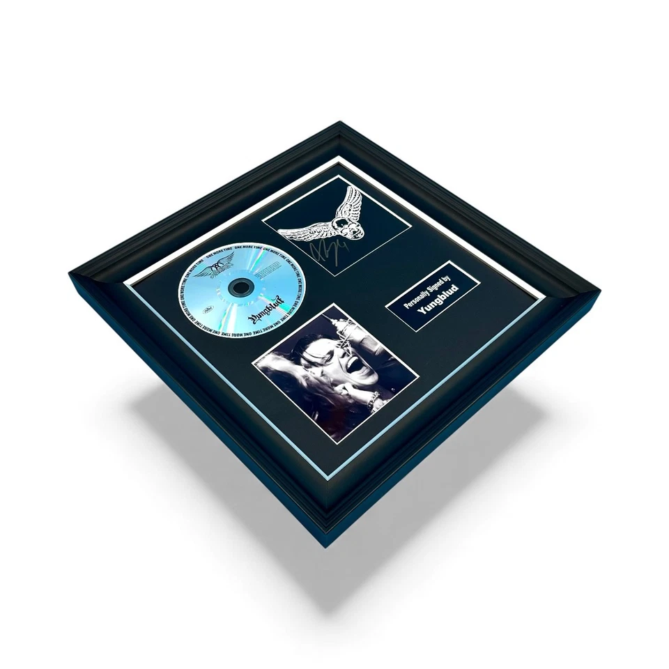 Yungblud SIGNED Aerosmith One More Time Luxury CD Photo Display & COA Autograph - Image 3 of 4