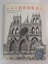 Cathedral The Story of Its Construction David Macaulay HC DJ First Print 1973