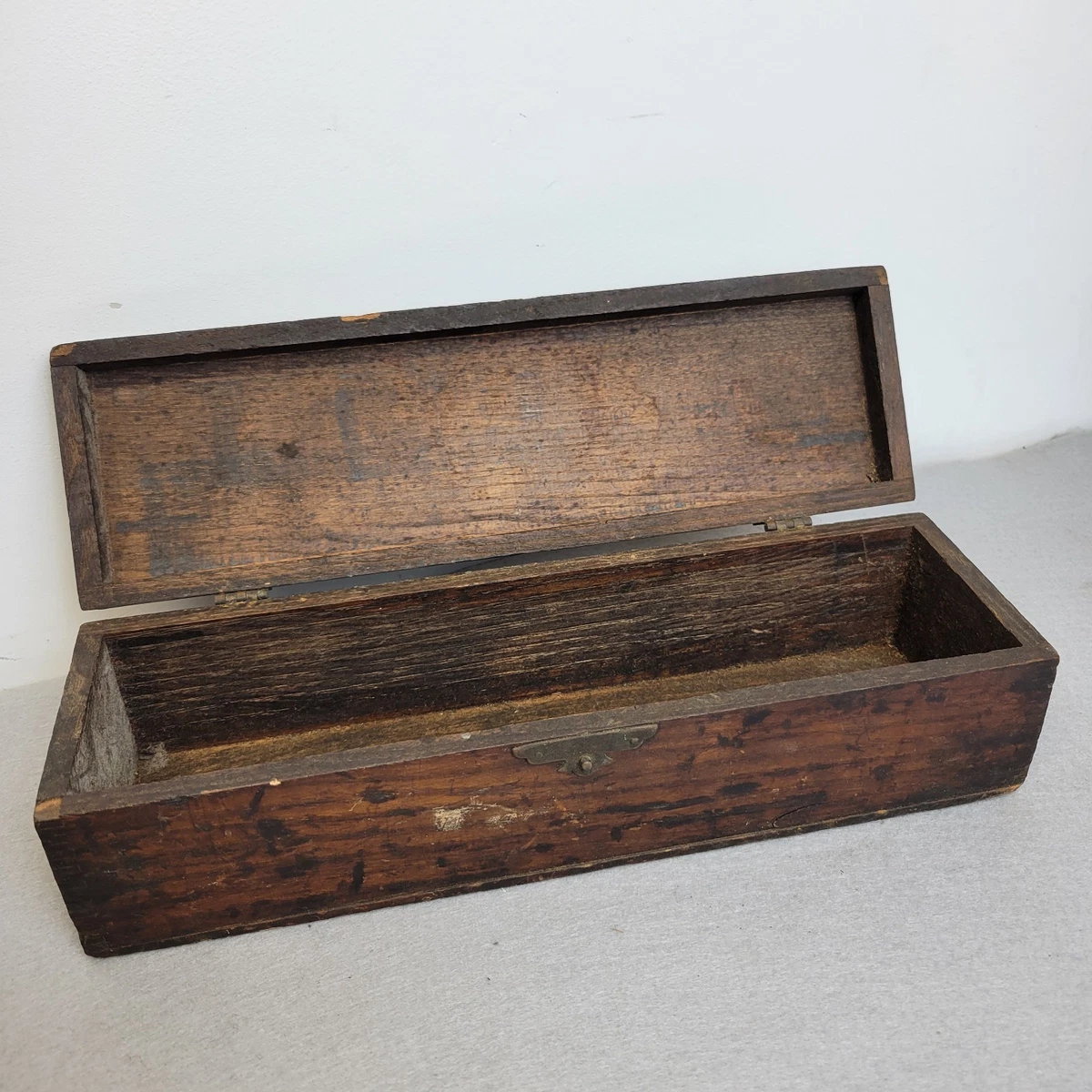 Wood 1800-1899 Antique Primitive Boxes for sale | eBay