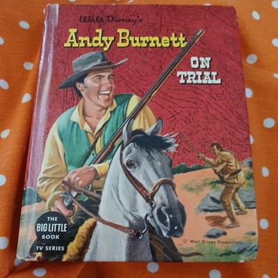 Vintage Big Little Book Walt Disney s Andy Burnett On Trial 1958
