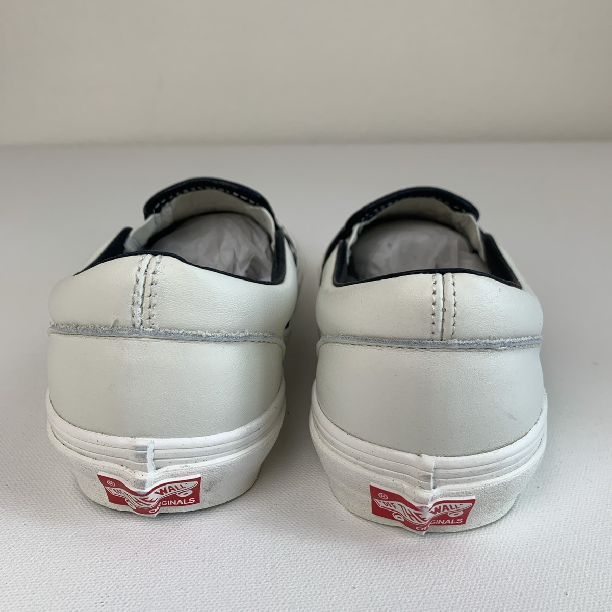 Vans Vault OG Classic Slip-On LX Mens 6 Womens 7.5 Woven Leather