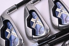 Ladies Callaway X-18 Irons / 5-PW+SW / Ladies Flex Callaway 45 Shafts