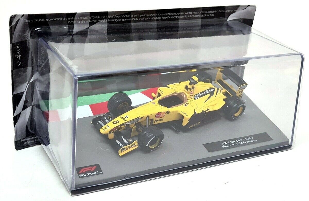 Atlas 1/43 - 59 Jordan 199 1999 Heinz Harald Frentzen Diecast Model F1 Car