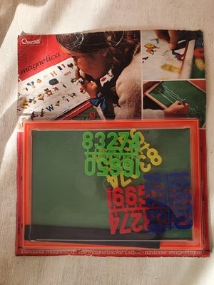 TOYS QUERCETTI MAGNETISCHES TABLETT MIT ZAHLEN MADE IN ITALY