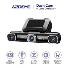 AZDOME 4CH 3"Dash Cam 5G WiFi GPS 2K/1080P Car Recorder Parking Mode Dash Camera