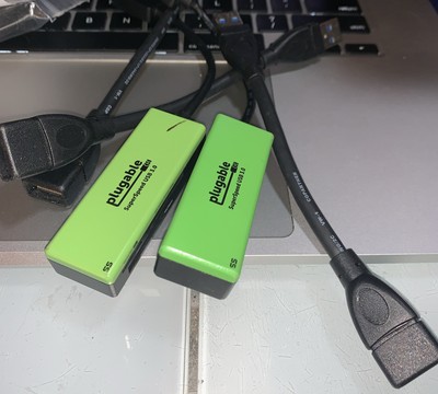 StarTech.com USB 3.0 A-to-A -M/F extension cable - 15.2cm/6 in QTY