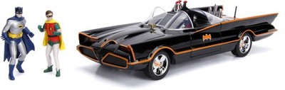 Jada Toys - DC Comics Classic TV Series Batmobile Die-cast Car, 1:18 Scale Vehic