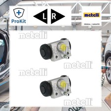 2x ORIGINAL® Metelli Radbremszylinder Hinten für Renault CAPTUR II CLIO V
