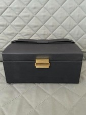Authentic Origami Owl Black Jewelry Box New i...