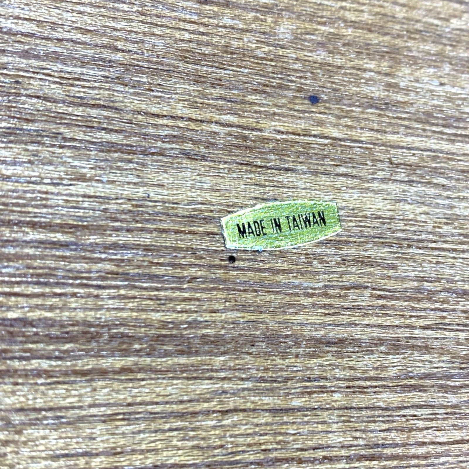 VTG 90s Wooden Perpetual Wall Calender Handpainted w Two Covers 20" x 11.5''