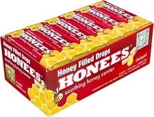 Honey Filled Drops, Honey Cough Drops with Real Honey