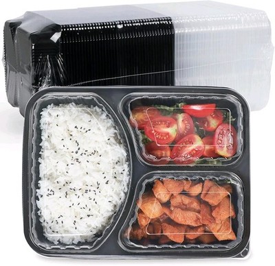Meal Prep Container Reusable 40 Pack 34oz - Shrink Wrap Leakproof | Portion C...