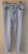 Levi's 711 Skinny Jeans Light Blue Denim 28" waist x 30" length
