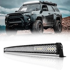 14 30 40 54 Curved Led Light Bar Single Rowquad Tri Row Combo Driving Fog