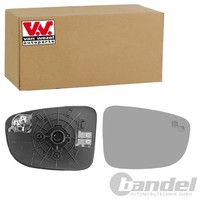VAN Wezel Spiegelglas Rechts Beheizbar Konvex Passend FÜR Mazda 3 6 | 2766838