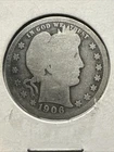 1906 BARBER SILVER QUARTER