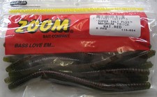 Zoom 115-054 7" Mag Trick Worm Watermellon Red 8CT