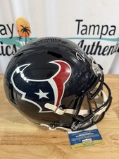 Deshaun Watson Signed Helmet Full Size Replica Houston Texans Radtke COA