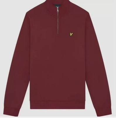 Lyle and scott half 1/4 zip men's Pullover Full sleeve Jumper