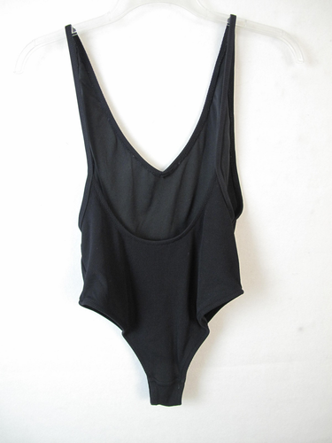 Body sin mangas acanalado negro Topshop para mujer‎ 6 G-40 - Imagen 3 de 7