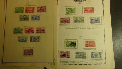Stampsweis US stamp collection on various pages est 850 or so stamps