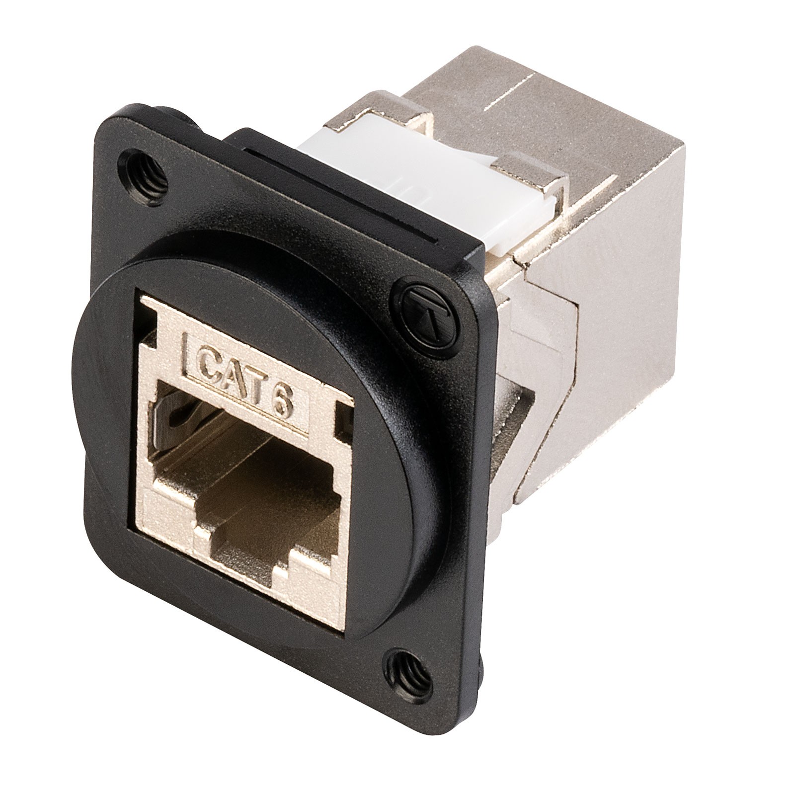 TUK LTD Shielded D universal Cat6 through coupler