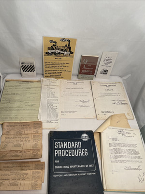 Vintage. Norfolk Western Konvolut versch. Standardverfahren & mehr gebraucht