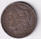 1886 P Morgan Silver Dollar 1$ Coin 90% Silver #951