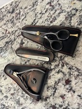 Got Glamour Professional Scissors Cuticle Nippers And Tweezers Set Made in USA