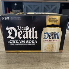Liquid Death  sCREAM SODA  Sparkling Water (6...