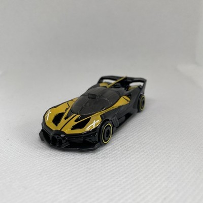 HOT WHEELS HW EXOTICS BUGATTI BOLIDE BLACK/YELLOW 185/250 .