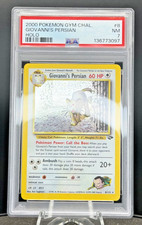 pokemon cards lincoln ne Giovanni's Persian Gym Challenge Unlimited Holo 8/132 PSA 8 – TBC Games