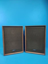 Toshiba/Aurex Concave Speaker Pair, Model: SS-24 (1973), 30W @ 8Ω, Made in Japan