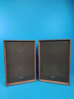 東芝 Concave SE-24 スピーカーレトロ品 Toshiba/Aurex Concave Speaker Pair, Model: SS-24 (1973), 30W @ 8Ω