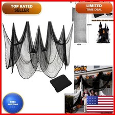 Land Guard Halloween Creepy Cloth Black 200  40 Inch Gauze Fabic