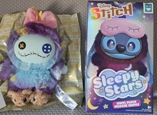 HAPPY HAUL SCRUMP Disney Stitch Sleepy Stars Vinyl Plush Clip-on. Open But New