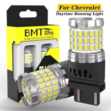 2x LED White Daytime Running Light Bulb DRL for Chevy Silverado 1500 1999-2012