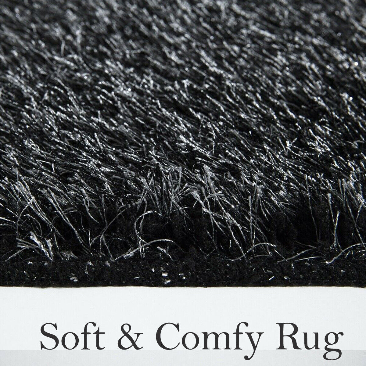 Fluffy Rugs Large Shaggy Non Slip Rug Super Soft Mat Living Room