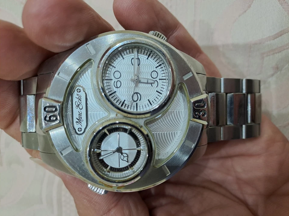 Orologio Da Polso Marc Ecko' Usato E Funzionante. Condizioni Da Foto - Immagine 2 di 4