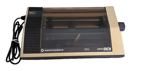 Ink ribbon for Commodore MPS 801 Gr. 628, GP55050, Atari, Brother u.o