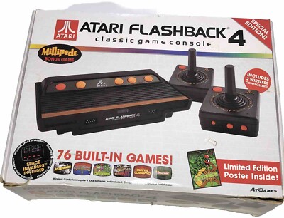 atari flashback 4 classic game console