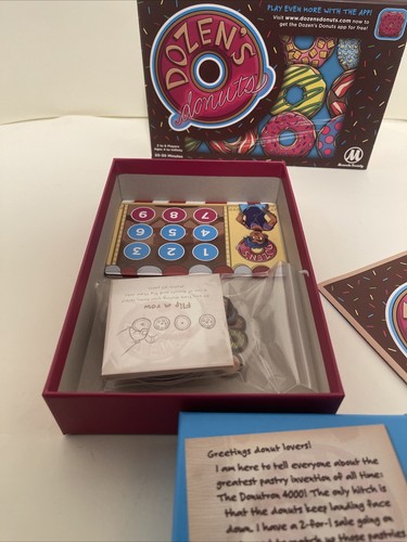 Dozen's Donuts Fun Family Memory Matching Game Ages 4 & Up RETIRED/discontinued - Picture 4 of 5