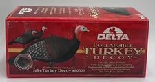DELTA COLLAPSIBLE LIFE SIZE JAKE TURKEY DECOY #80375