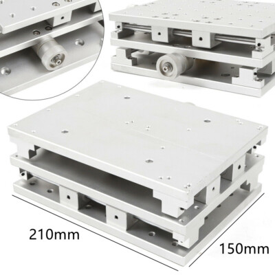 Laser Marking Machine Positioning Moving Work Table Workbench XY Axis Aluminum 