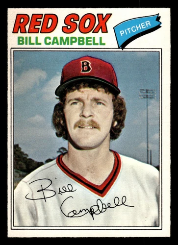 1977 O-PEE-CHEE #12 BILL CAMPBELL NM+